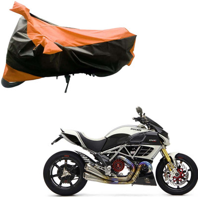 

Purpleheart Two Wheeler Cover for Ducati(Diavel, Black, Orange)