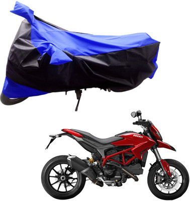 

Purpleheart Two Wheeler Cover for Ducati(Hyperstrada, Black, Blue)