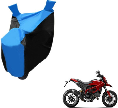 MOCKHE Two Wheeler Cover for Ducati(Hypermotard, Black, Blue)