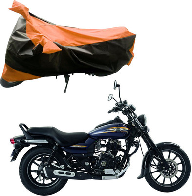 

Purpleheart Two Wheeler Cover for Bajaj(Avenger 220 Street, Black, Orange)