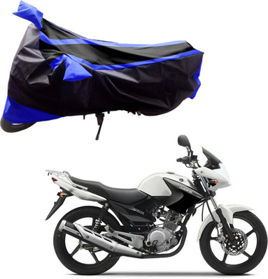 

Purpleheart Two Wheeler Cover for Yamaha(YBR 125, Black, Blue)