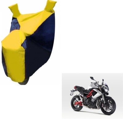 MOCKHE Two Wheeler Cover for DSK Benelli(TNT R, Black, Yellow)