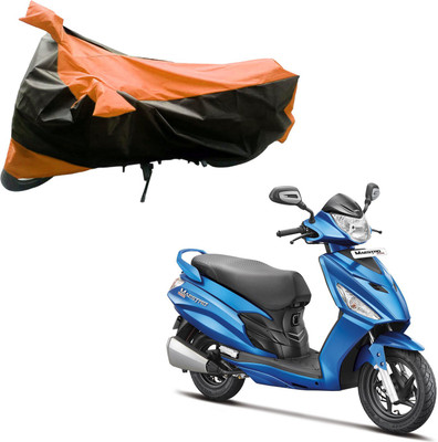 

Purpleheart Two Wheeler Cover for Hero(Maestro, Black, Orange)