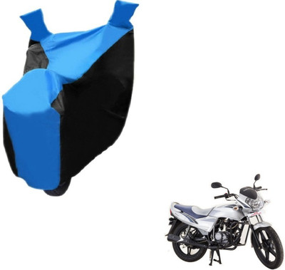 MOCKHE Two Wheeler Cover for LML(Freedom, Black, Blue)