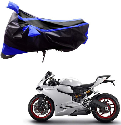 Purpleheart Two Wheeler Cover for Ducati(899 Panigale, Black, Blue)
