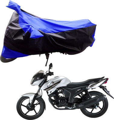 

Purpleheart Two Wheeler Cover for Yamaha(SZ-S, Black, Blue)