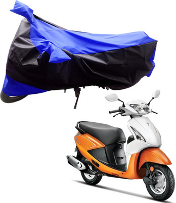 

Purpleheart Two Wheeler Cover for Hero(Pleasure, Black, Blue)