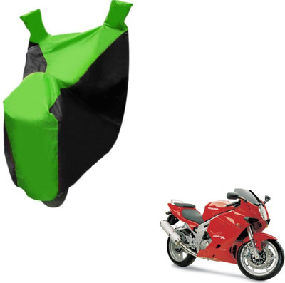 MOCKHE Two Wheeler Cover for Hyosung(GT650R, Black, Green)