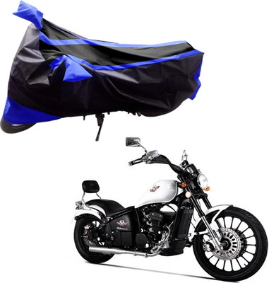 

Purpleheart Two Wheeler Cover for FAB Regal Raptor(Daytona 350, Black, Blue)