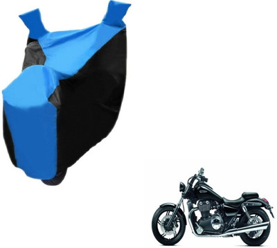 MOCKHE Two Wheeler Cover for Triumph(Black, Blue)