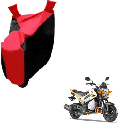 MOCKHE Two Wheeler Cover for Honda(Black, Red)