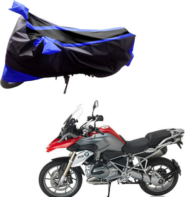 Purpleheart Two Wheeler Cover for BMW(1200 GS, Black, Blue)