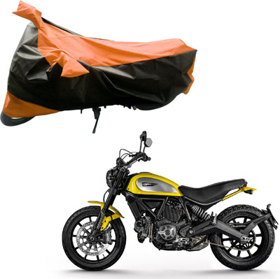 

Purpleheart Two Wheeler Cover for Ducati(Scrambler, Black, Orange)
