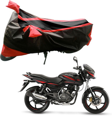 

Purpleheart Two Wheeler Cover for Bajaj(Pulsar 180 DTS-i, Black, Red)