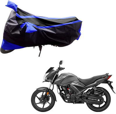 

Purpleheart Two Wheeler Cover for Honda(Unicorn, Black, Blue)