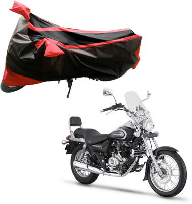 

Purpleheart Two Wheeler Cover for Bajaj(Avenger 220 Cruise, Black, Red)