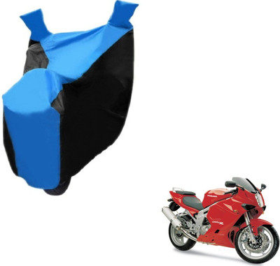 MOCKHE Two Wheeler Cover for Hyosung(GT650R, Black, Blue)