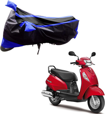 

Purpleheart Two Wheeler Cover for Suzuki(Access, Black, Blue)