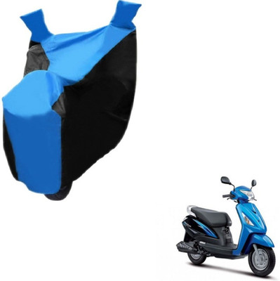 

Mockhe Two Wheeler Cover for Suzuki(Zeus, Black, Blue)