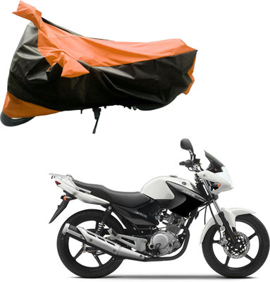 

Purpleheart Two Wheeler Cover for Yamaha(YBR 125, Black, Orange)