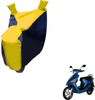 MOCKHE Two Wheeler Cover for Universal For Bike(Yo Electron, Black, Yellow)
