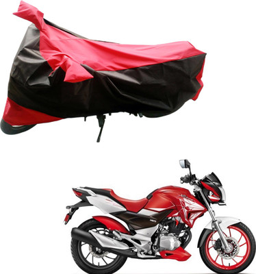 

Purpleheart Two Wheeler Cover for Hero(CBZ Extreme, Black, Red)