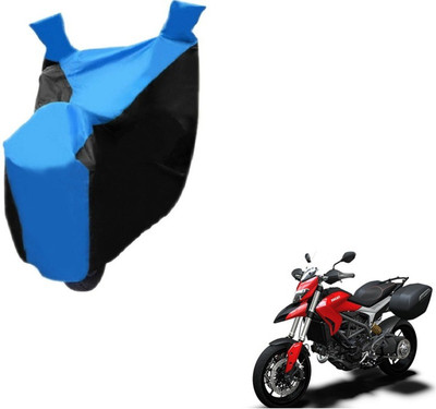 

FlyingOnWheels Two Wheeler Cover for Ducati(Hyperstrada, Black, Blue)