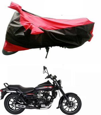 

RWT Two Wheeler Cover for Bajaj(Avenger 220 Street, Black, Red)