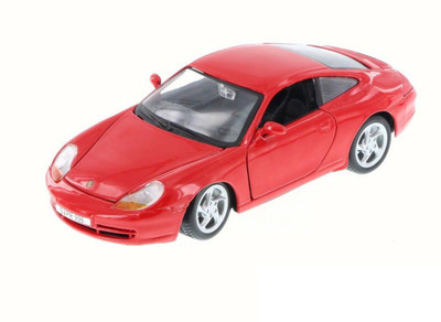 

Maisto 1997 Porsche 911 Carrera, Diecast Car, Scale 1:24, Color-Red(Red)