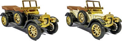 

Jack Royal 2 Combo metal die cast Antique model car(Multicolor)