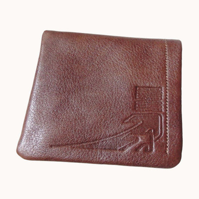 

BABA BLESSINGS Boys Brown Genuine Leather Wallet(10 Card Slots)