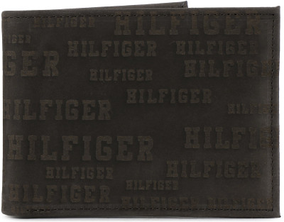 

Tommy Hilfiger Men Brown Genuine Leather Wallet(12 Card Slots)