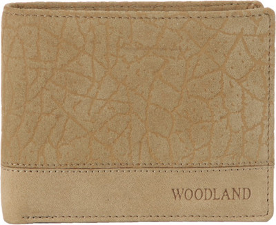 

Woodland Men Brown Genuine Leather Wallet(4 Card Slots), Camel