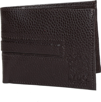 

LYDC London Men Brown Artificial Leather Wallet(4 Card Slots)
