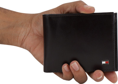

Tommy Hilfiger Men Brown Genuine Leather Wallet(4 Card Slots)