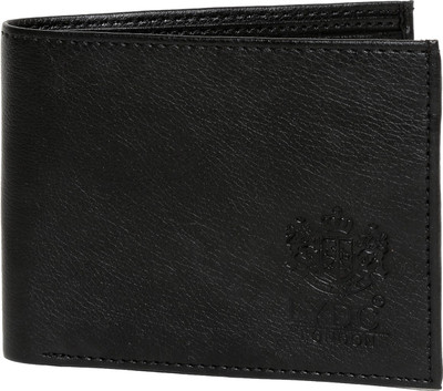 

LYDC London Men Black Artificial Leather Wallet(3 Card Slots)