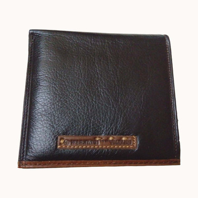 

BABA BLESSINGS Boys Brown Genuine Leather Wallet(14 Card Slots)