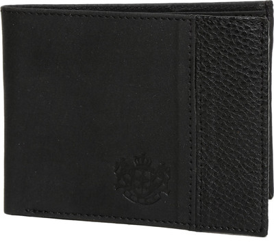 

LYDC London Men Black Artificial Leather Wallet(3 Card Slots)