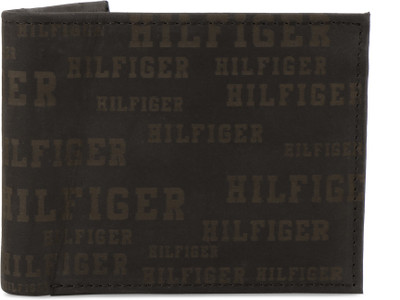 

Tommy Hilfiger Men Brown Genuine Leather Wallet(4 Card Slots)