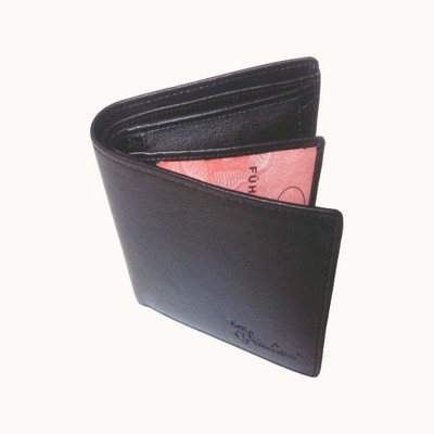 

BABA BLESSINGS Men Brown Genuine Leather Wallet(15 Card Slots)