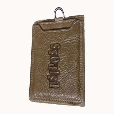 

BABA BLESSINGS Boys Khaki Genuine Leather Wallet(14 Card Slots), Khakhi