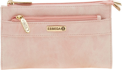 

Esbeda Women Pink Artificial Leather Wallet(14 Card Slots)