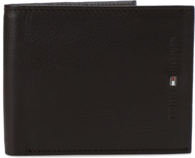 

Tommy Hilfiger Men Brown Genuine Leather Wallet(4 Card Slots)