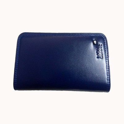 

BABA BLESSINGS Women Blue Artificial Leather Wrist Wallet(28 Card Slots)