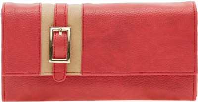 

Esbeda Women Red Artificial Leather Wallet(12 Card Slots)