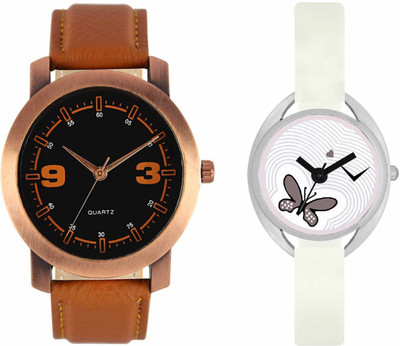 View VALENTIME VL21VT05 New Latest Stylish Designer Collection Leather Combo Couple Fancy Casual Best Offer Watch  - For Men & Women Wrist Watches Price Online(Valentime)