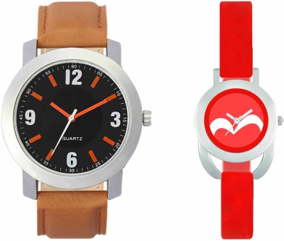 VALENTIME VL28VT19 New Latest Stylish Designer Collection Leather Combo Couple Fancy Casual Best Offer Watch  - For Men & Women   Watches  (Valentime)