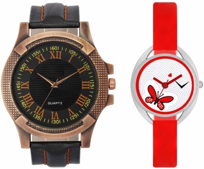 VALENTIME VL23VT04 New Latest Stylish Designer Collection Leather Combo Couple Fancy Casual Best Offer Watch  - For Men & Women   Watches  (Valentime)