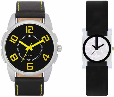 View VALENTIME VL25VT06 New Latest Stylish Designer Collection Leather Combo Couple Fancy Casual Best Offer Watch  - For Men & Women Wrist Watches Price Online(Valentime)