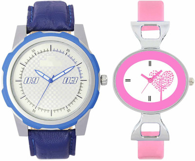 

VALENTIME VL41VT30 New Latest Stylish Designer Collection Leather Combo Couple Fancy Casual Best Offer Watch - For Men & Women